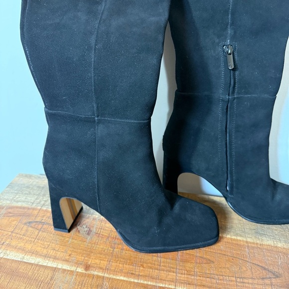 Sam Edelman Elegant Black Tall Heeled Boots, Women’s 7 - Picture 3 of 9